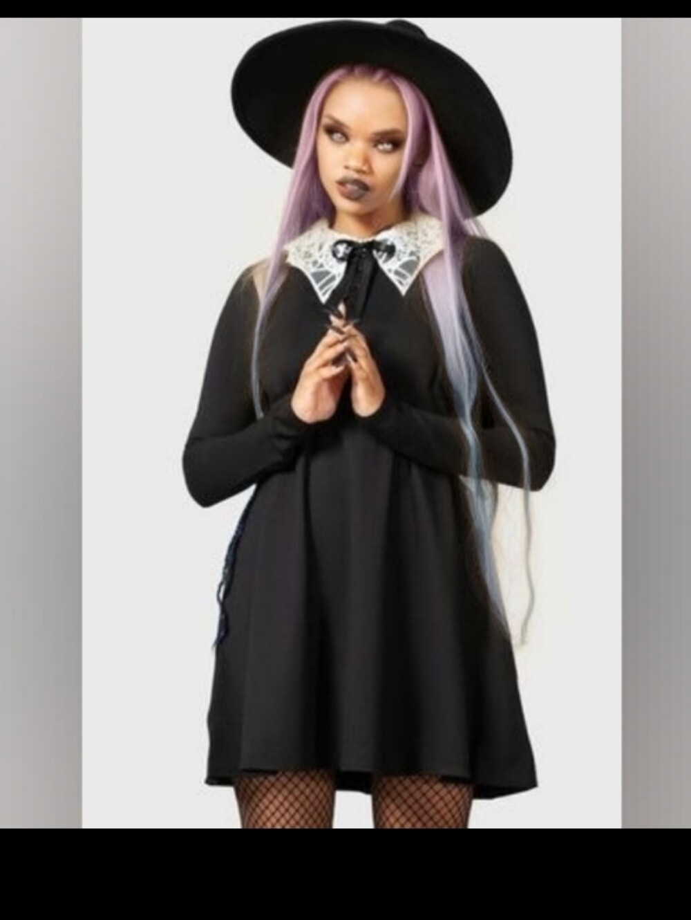 Killstar Pentagram Collar Witch Gothic Dress Hot Topic Dollskill Widow Sourpuss